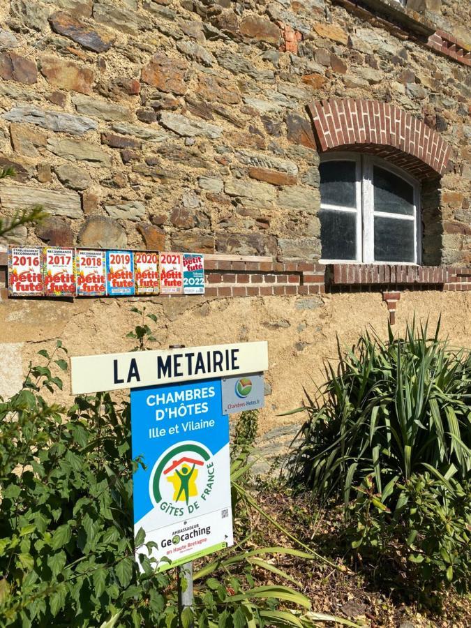 Bed and Breakfast La Métairie Domloup Esterno foto